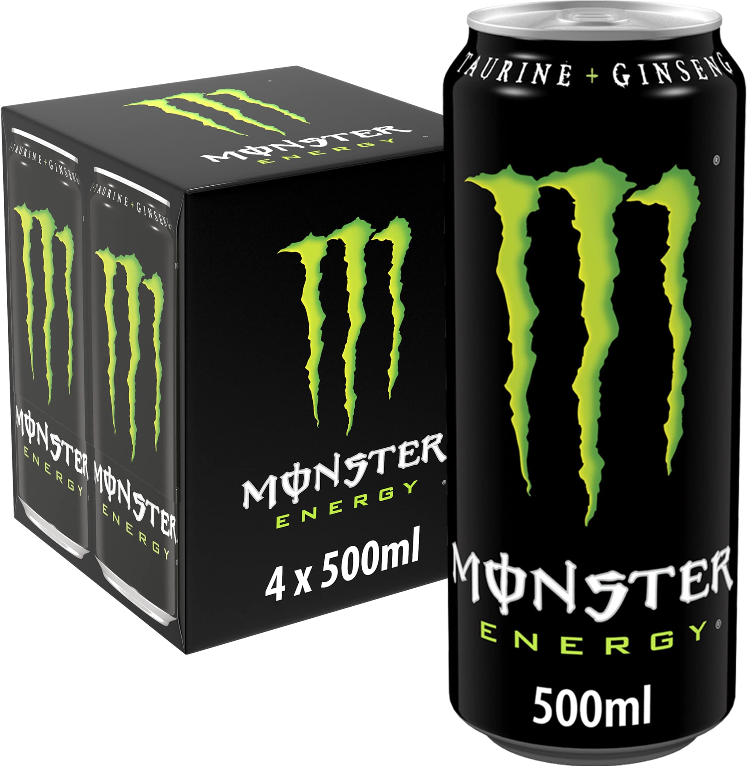 Monster Origin Energy Drink 4 x, 500ml