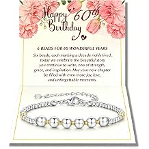 IEFLIFE Birthday Gifts for Women - 30/40/50/60/70th Birthday Bracelet