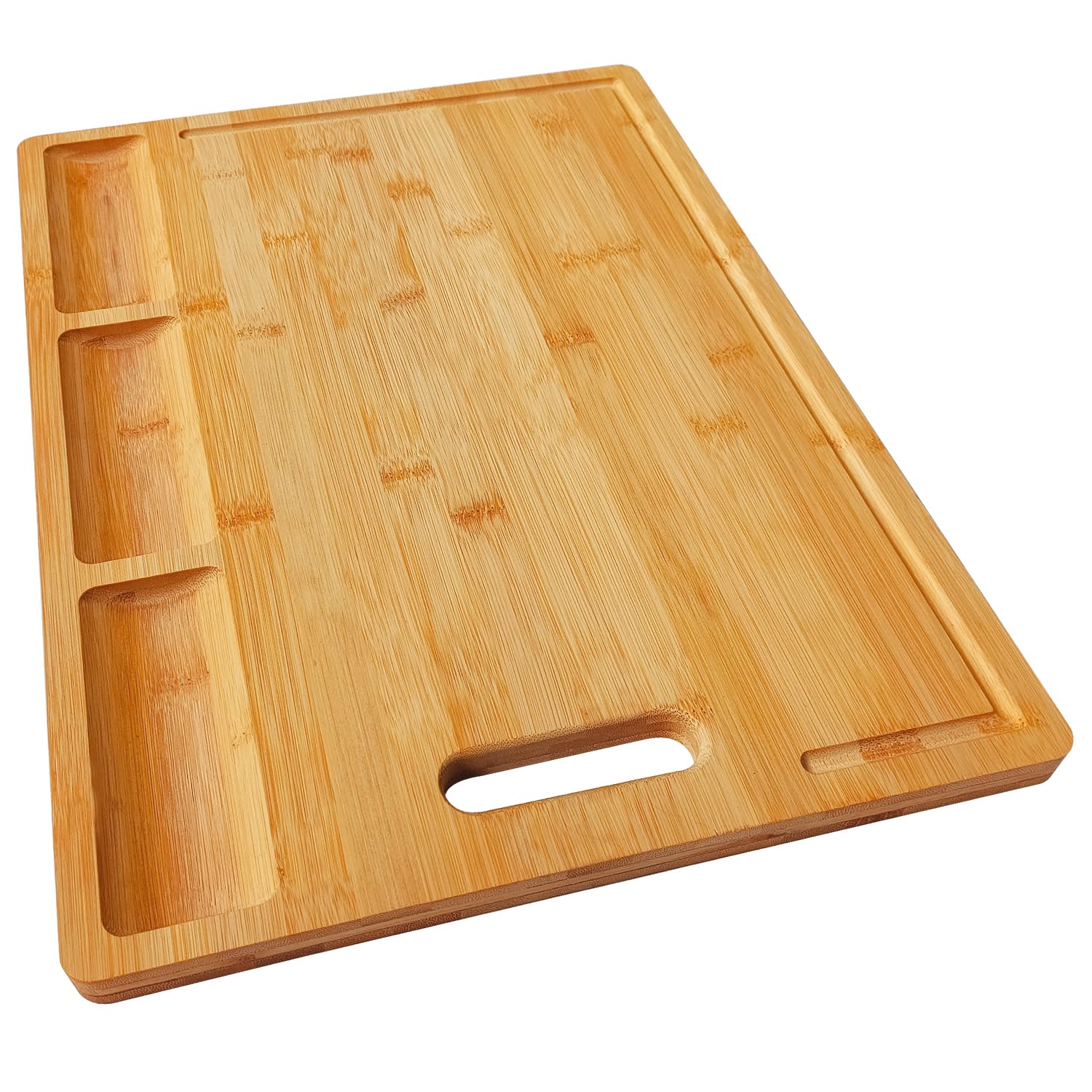 HHXRISE Large Bamboo Cutting Board