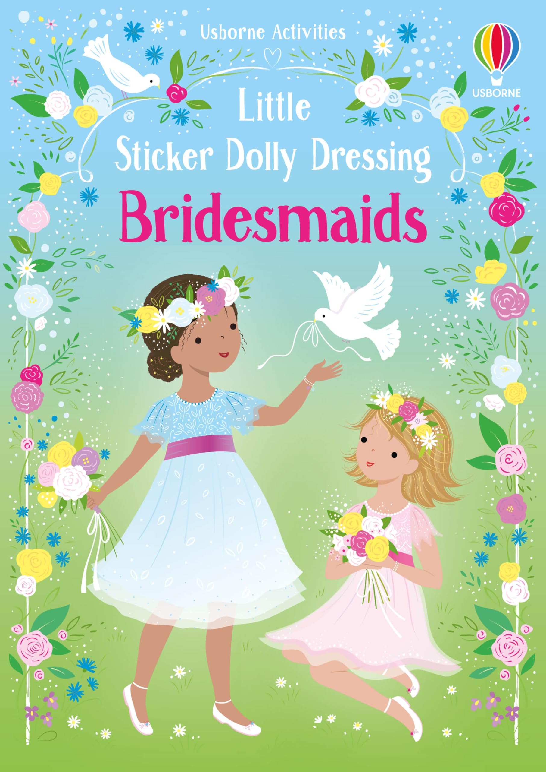 Little Sticker Dolly Dressing Bridesmaids by Fiona Watt Paperback