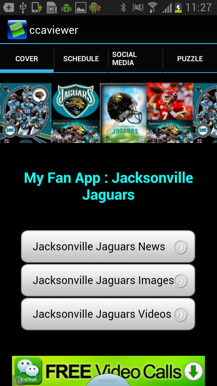 My Fan App Jacksonville Jaguars App on Amazon Appstore