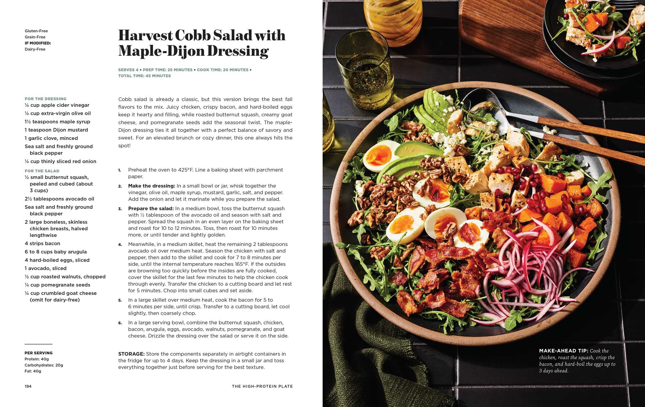 The High-Protein Plate: 100 Satisfying Everyday Recipes (A Cookbook)
