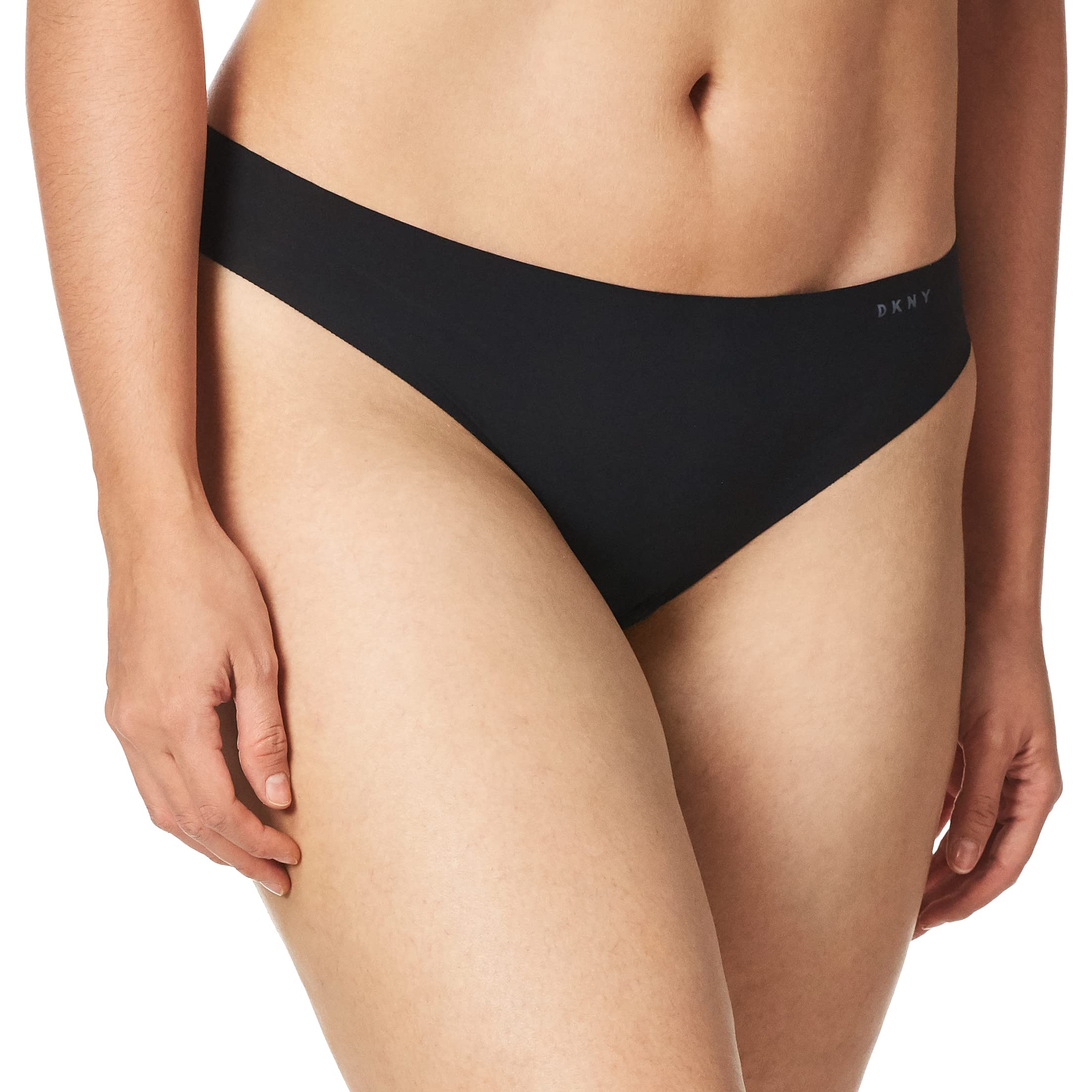 DKNY Women's Litewear Seamless Cut Anywhere Thong Panty
