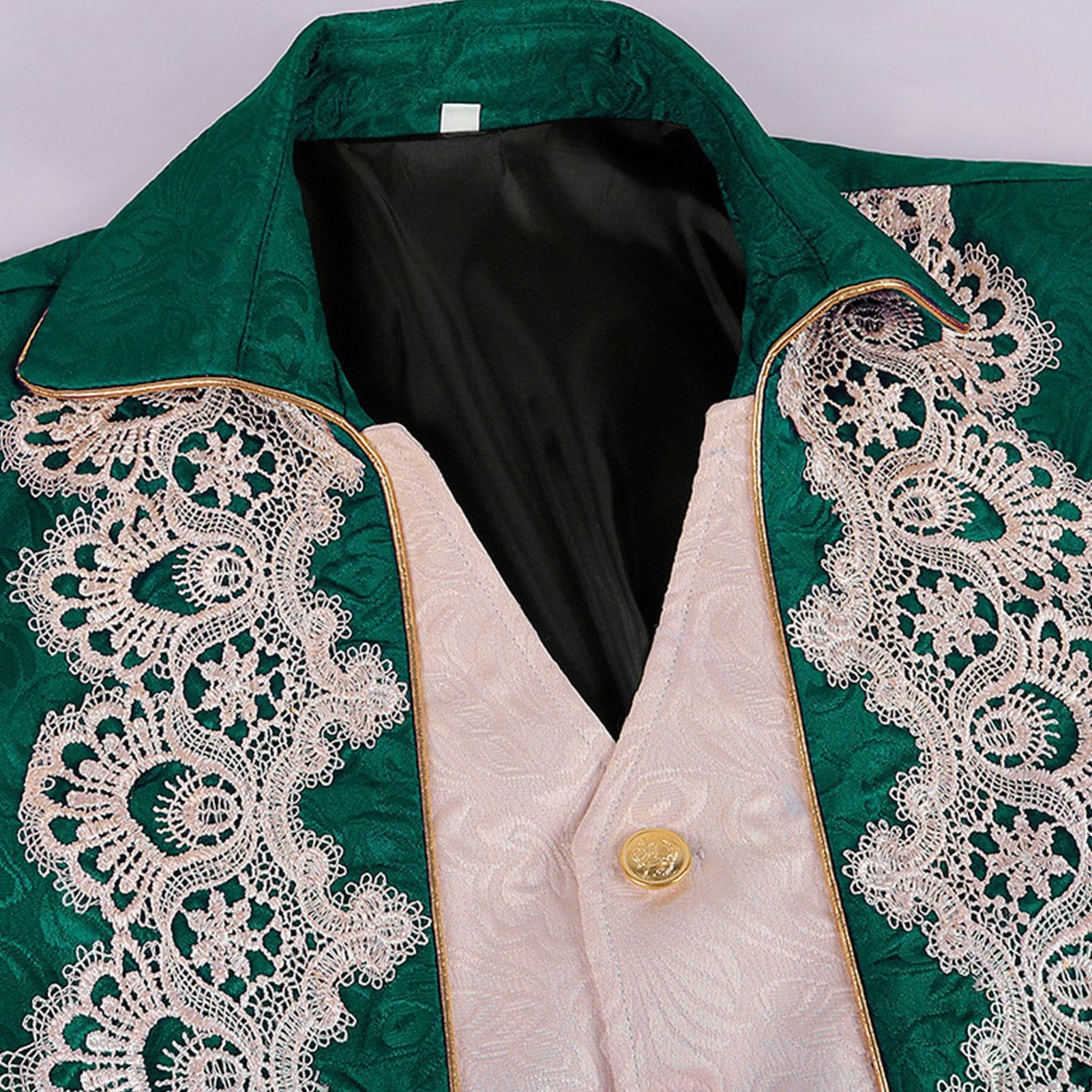 Giacca Smoking Con Code Ricamo Vintage
