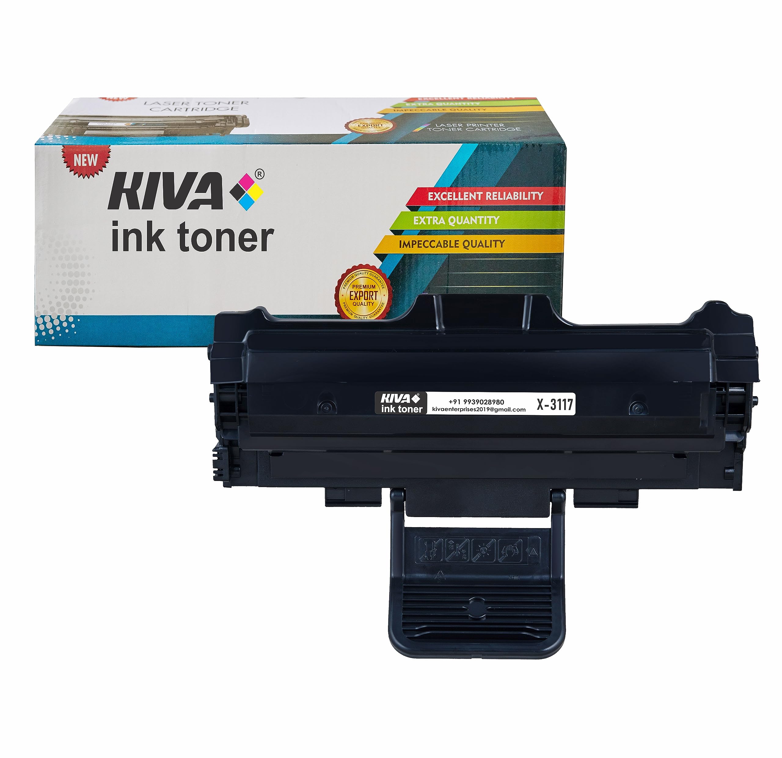 KIVA ink toner Phaser 3117 / 3117 Black Toner Cartridge Compatible with for Xerox Phaser Laserjet 3117, 3122 , 3124, 3125 Printers. (B0CFHM3THX) Amazon Price History, Amazon Price Tracker