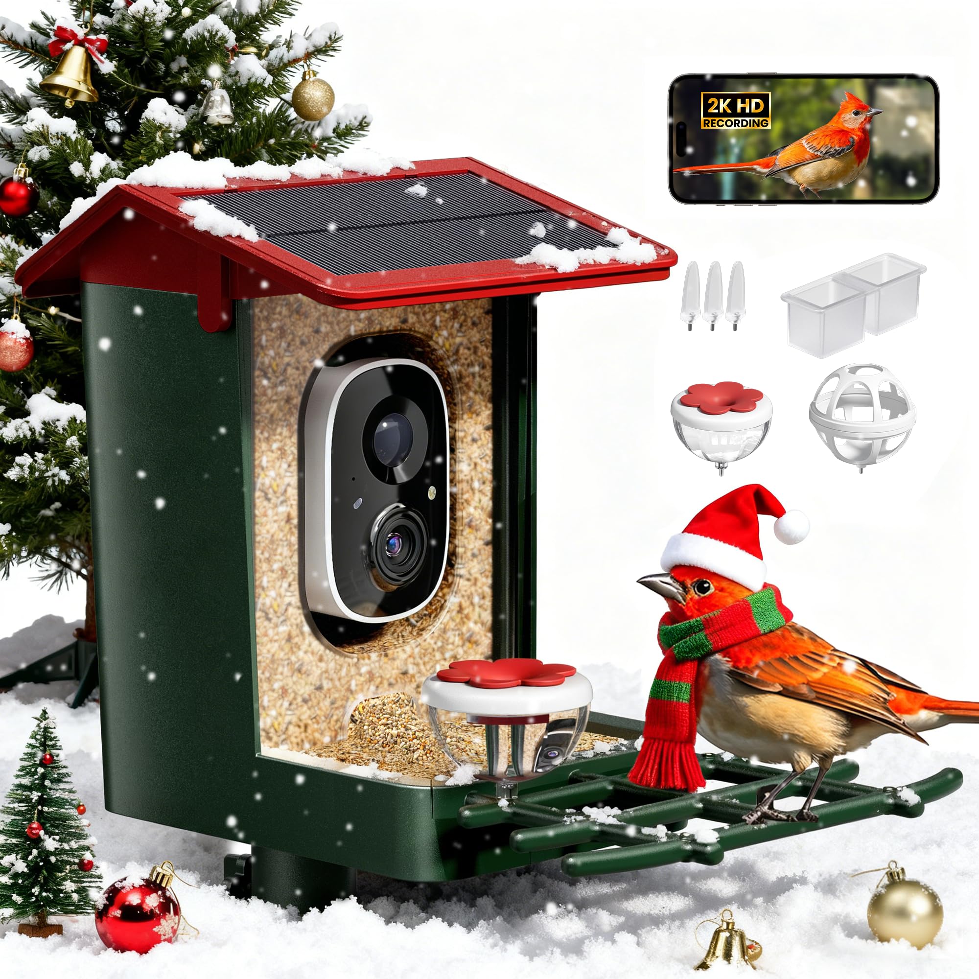 HEAPETS Smart Bird Feeder Camera