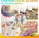 nsxsu Art Supplies for Kids Teens Adults, 8 Rainbow Pencils Drawing Supplies, Jumbo Multi Colored Pencils for Sketching Drawing, Tween Girls Trendy Stuff Birthday Party Favor Crafts for Boys 6-12