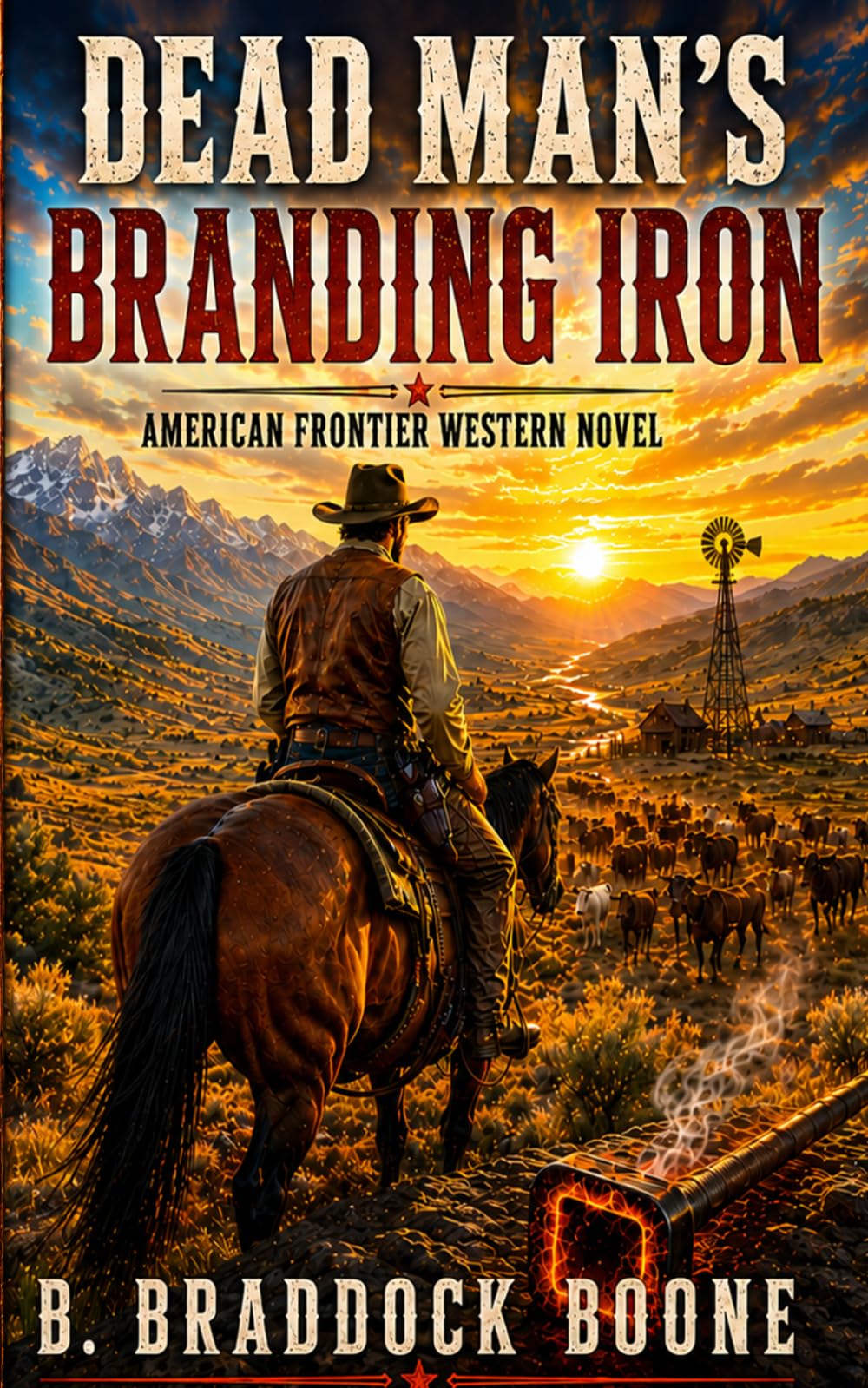 DEAD MAN’S BRANDING IRON: American Frontier Western Novel
