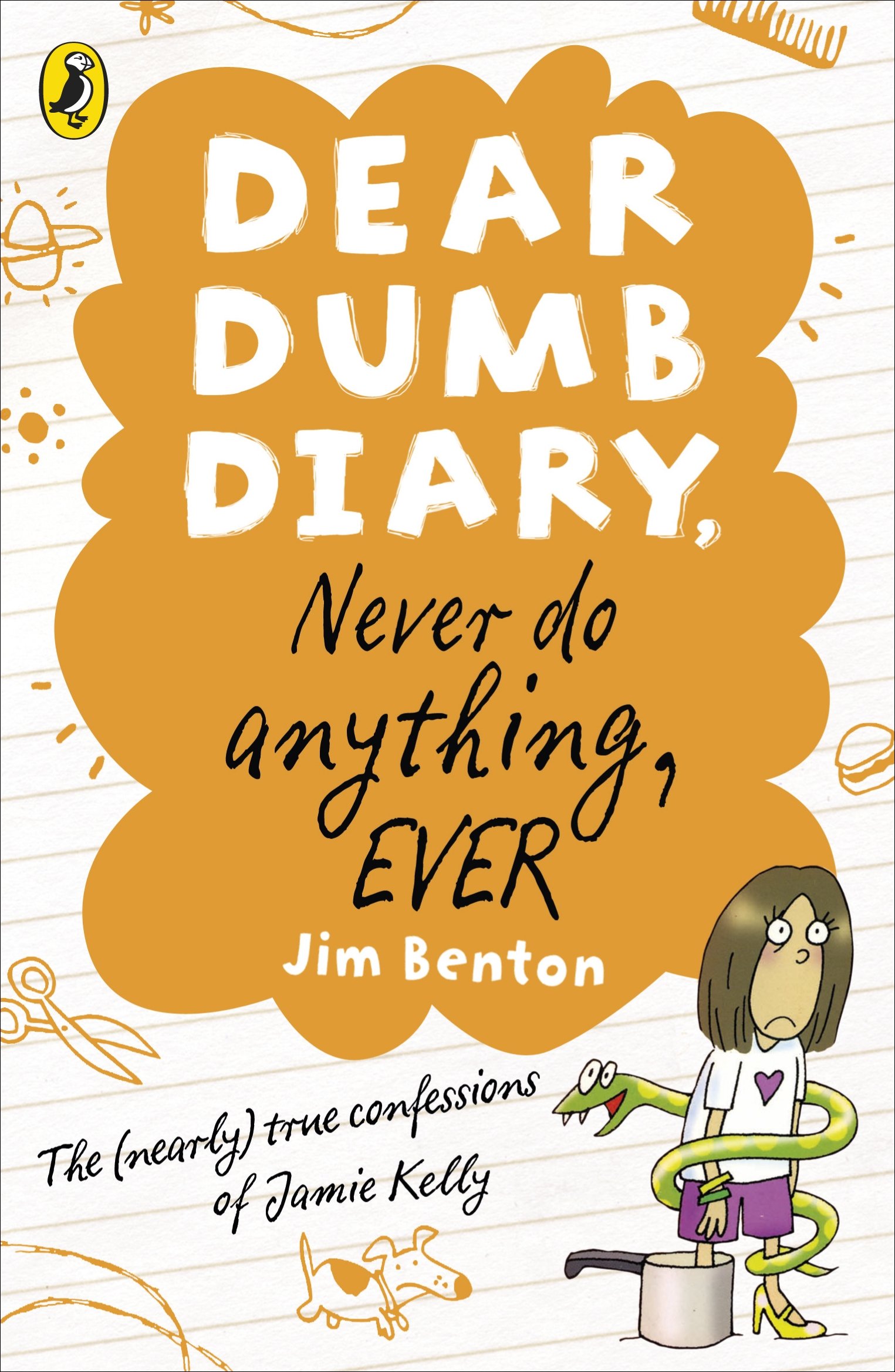 Dear Dumb Diary Never Do Anything Ever by Jim Benton PAPERBACK 9780141335858