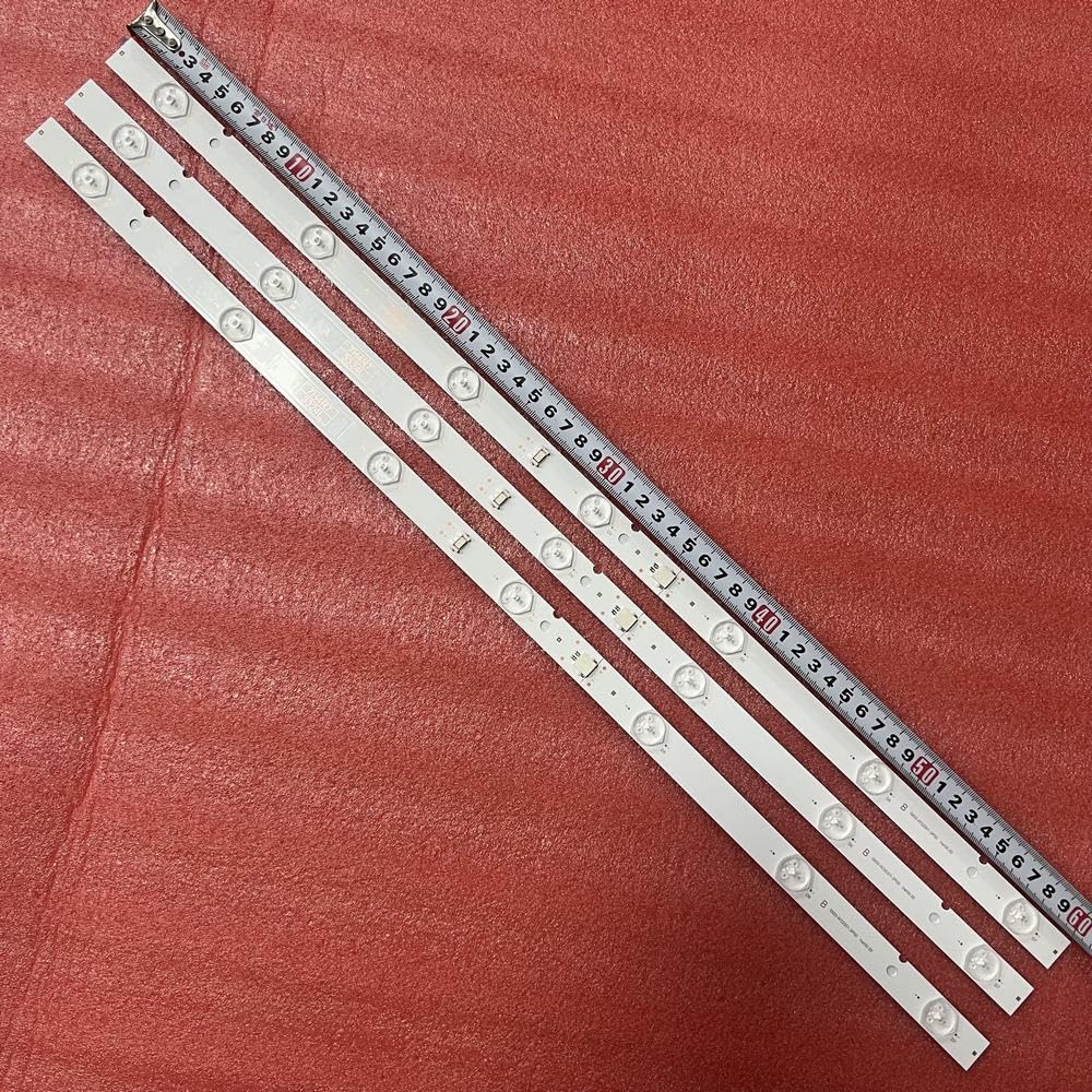 Bande de rétroéclairage LED Compatible Fit for Erisson 32LES71T2 32LES70T2, Compatible Fit for Supra STV-LC32T650 5800-W32001-3P00 Ver00.00 LC320DXJ-SFA2 RDL320HY(6 PCS for 2 TV)