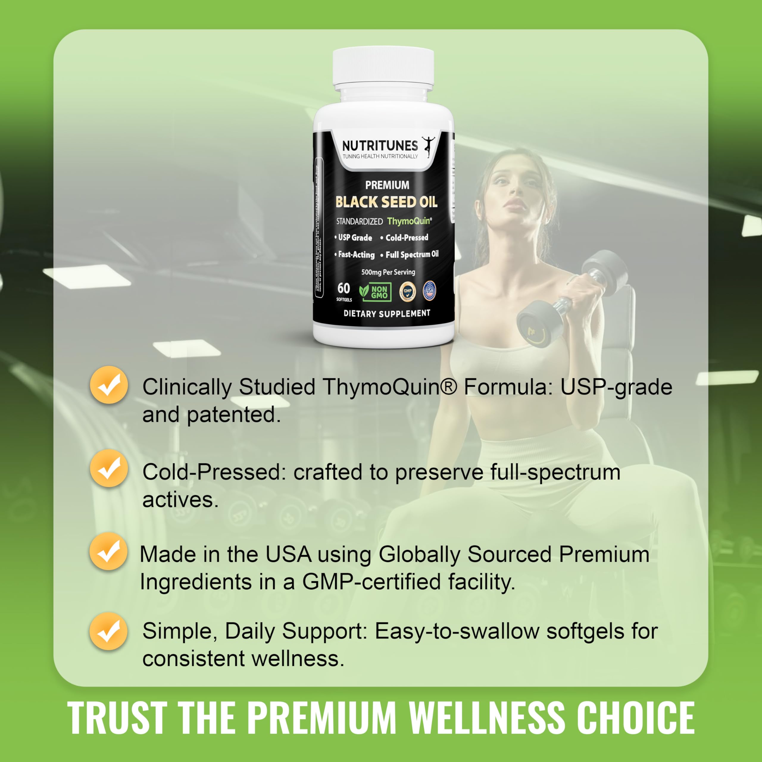 Black Seed Oil ThymoQuin - 60 Softgels — Amazon image 4