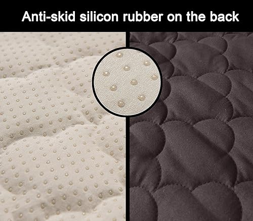 Miniatura 4 de CHHKON Funda reclinable impermeable antideslizante que se mantiene en su lugar, funda protectora de muebles para sofá de perro, fundas ideales para