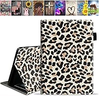Vista 1 de Funda para tableta Yaxa Kindle Fire 7 (pantalla de 7 pulgadas, 12ª generación, versión 2022), funda de piel sintética de alta calidad