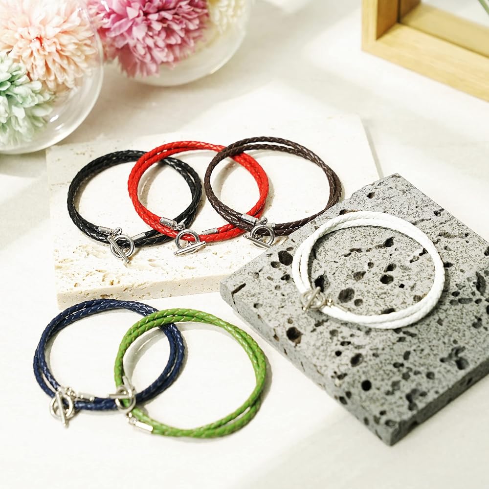 Amazon.com: JBANS Handmade Genuine Leather Wrap Bracelet for
