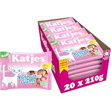 Katjes Yoghurt Gums Storage Pack - Vegetarian Halal 20 x 210g