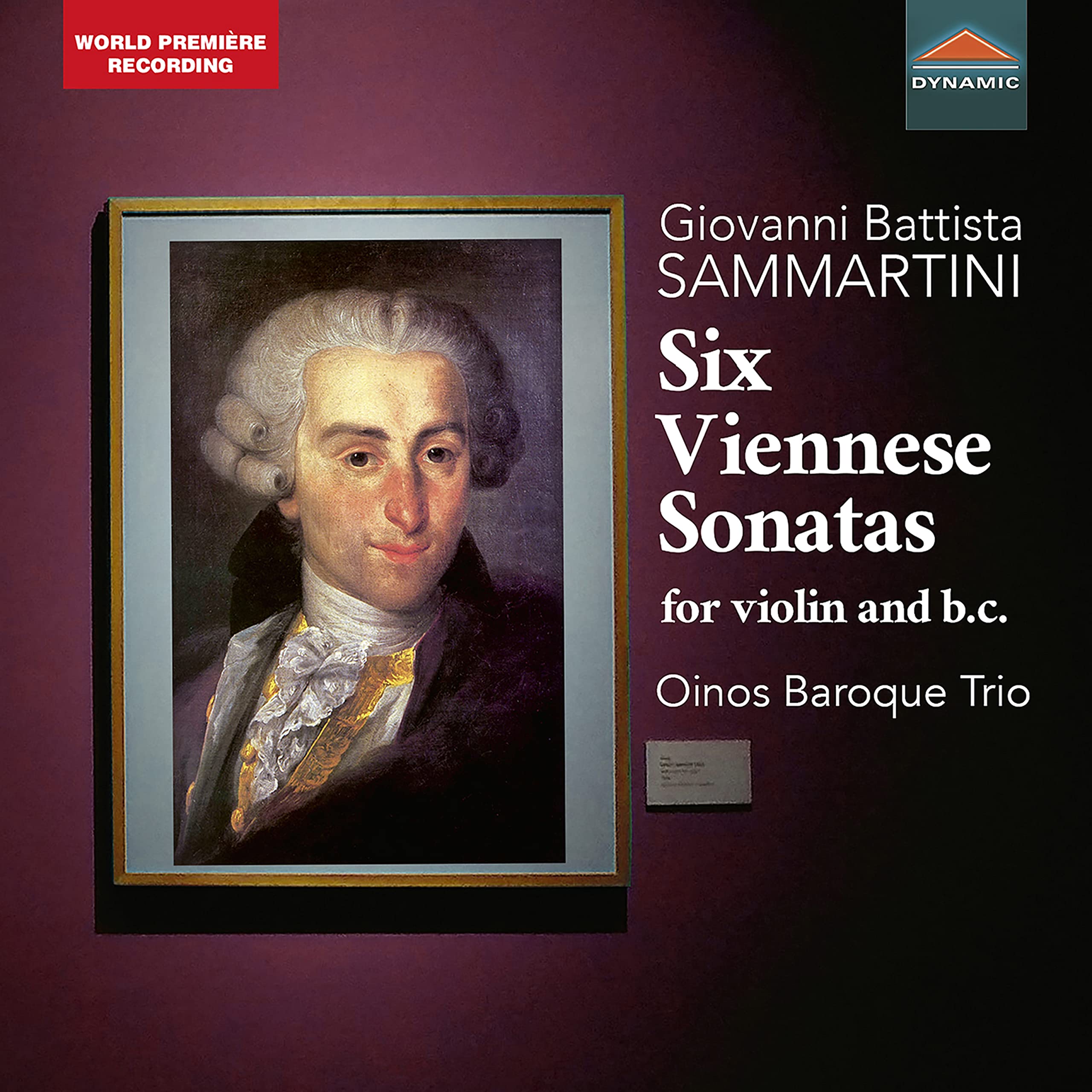 Giovanni Battista Sammartini: Six Viennese Sonatas for violin and b.c.