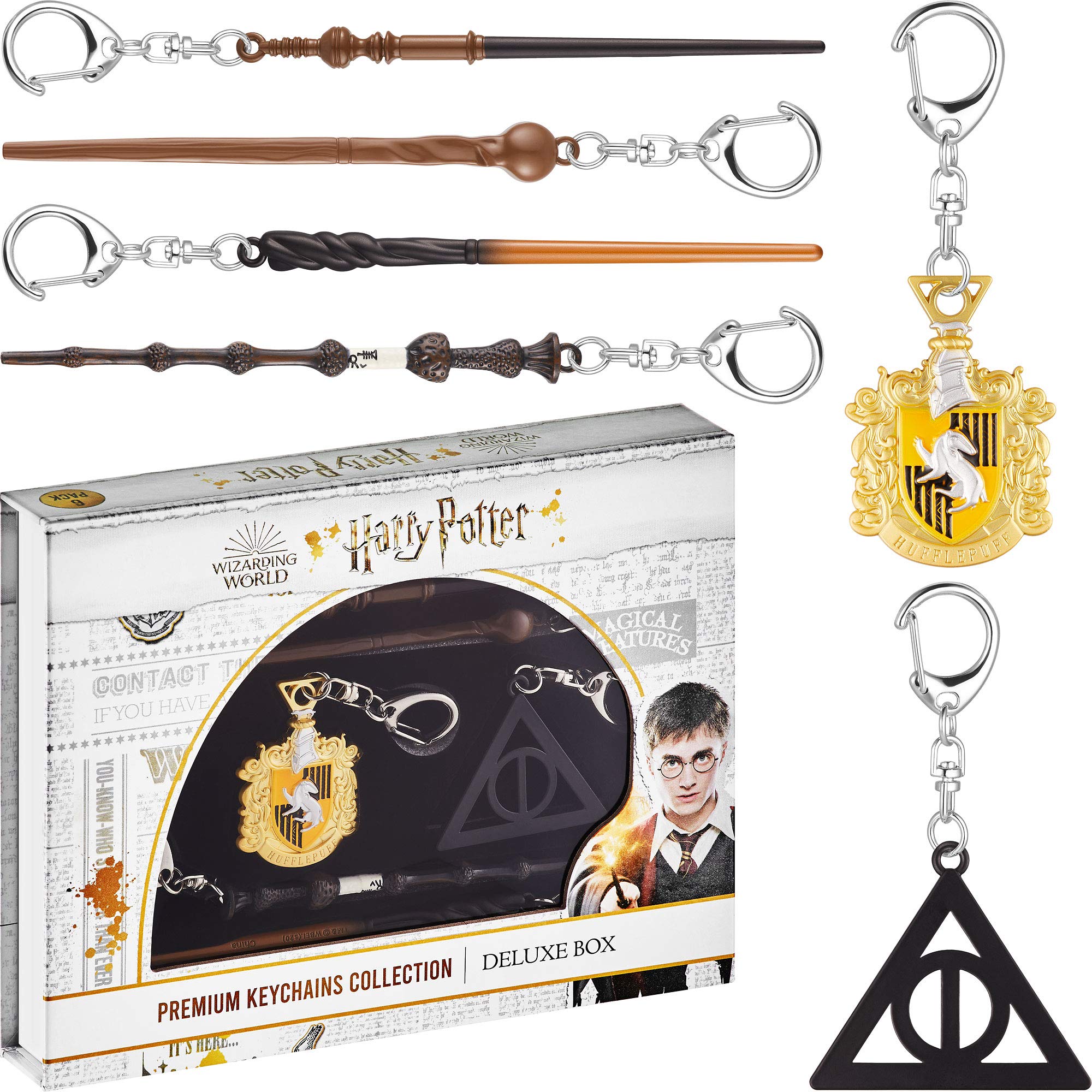 Buy Harry Potter Keychains 6 Pc. Set Harry Potter Gifts, Merch