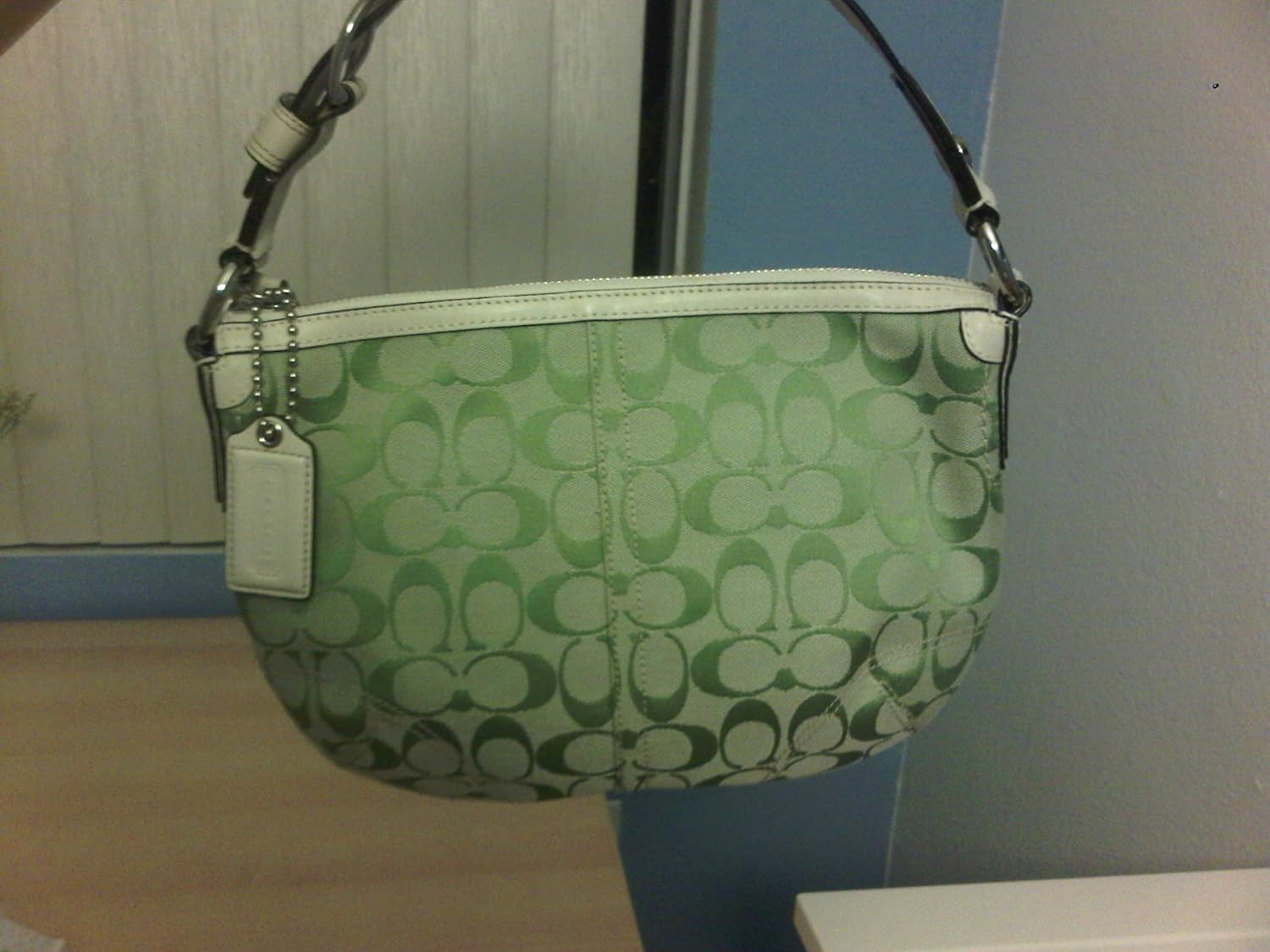 Coach Signature Bag, Apple Green Briefcases