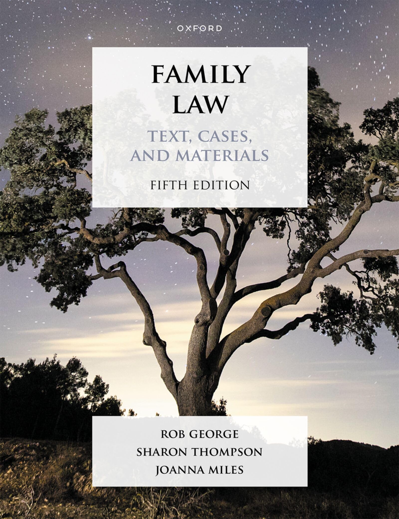 Family Law: Text, Cases, and Materials by Rob George Paperback Book