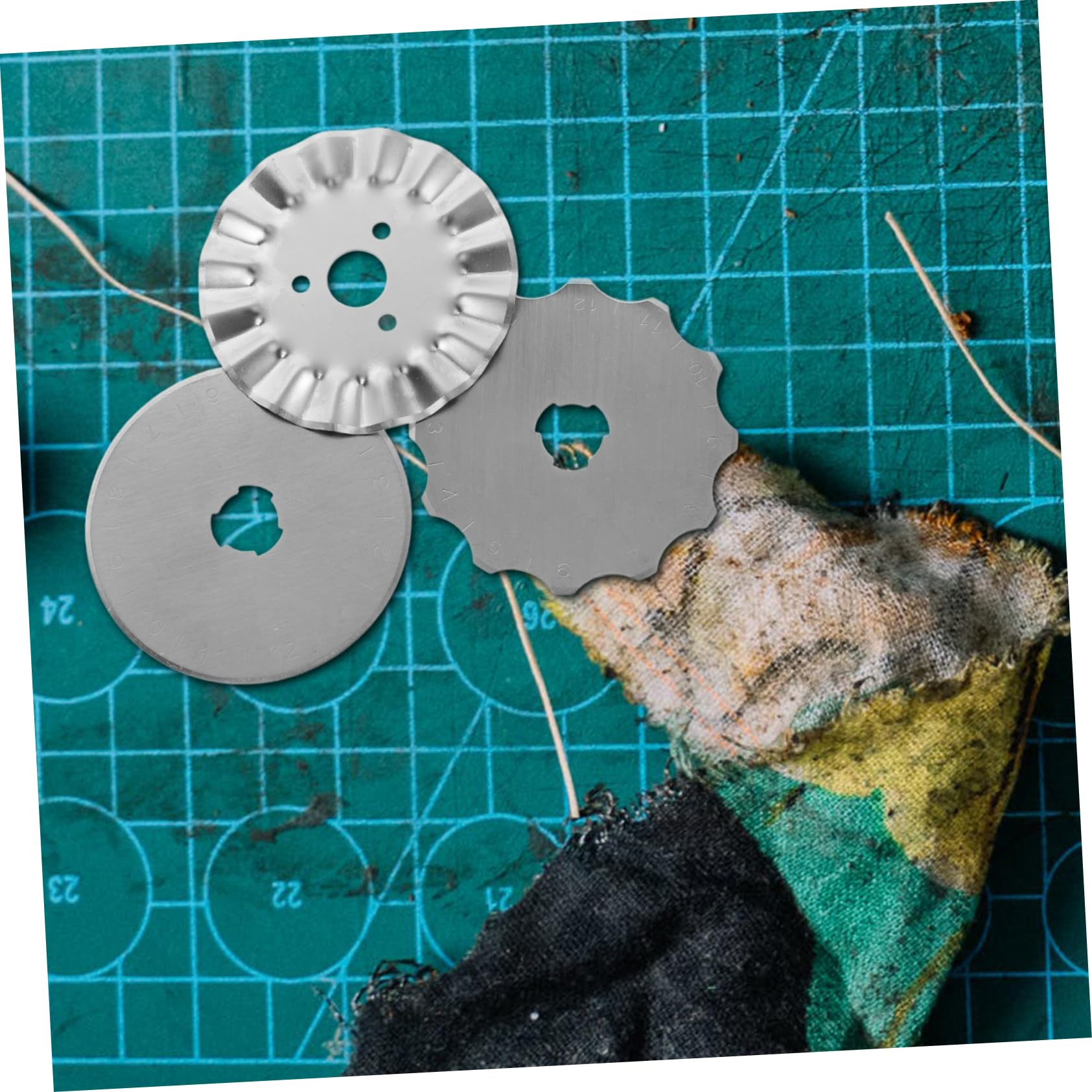 3sets Rollschneider Zubehör Präzision Für Stoff Papier Und Leder Schneiden 6 Stücke * 3