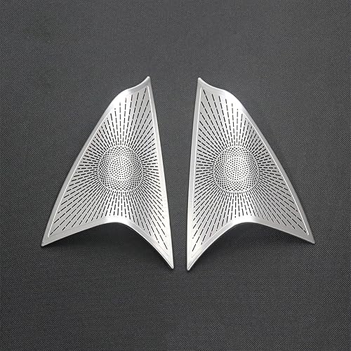 For Audi Q8 2019-2023 Car Styling Interior Audio Speaker Dashboard Air outlet Loudspeaker decoration Cover Sticker Accessories