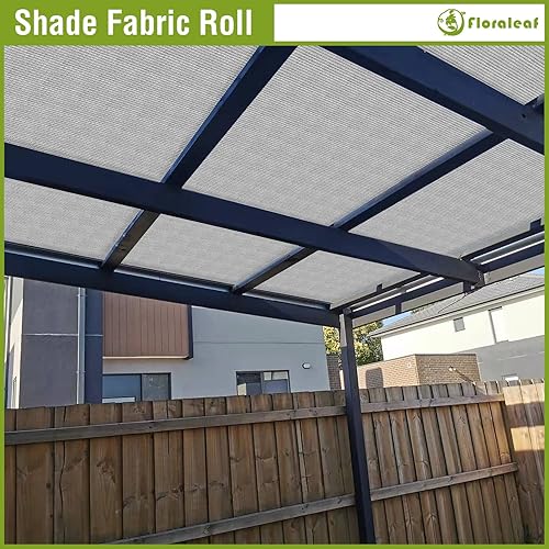 Miniatura 7 de Tela de sombra para exteriores de 8 x 18 pies, rollo de tela con 95% de bloqueo UV, para pérgola, cochera, patio, terraza, toldo, jardín, patio,