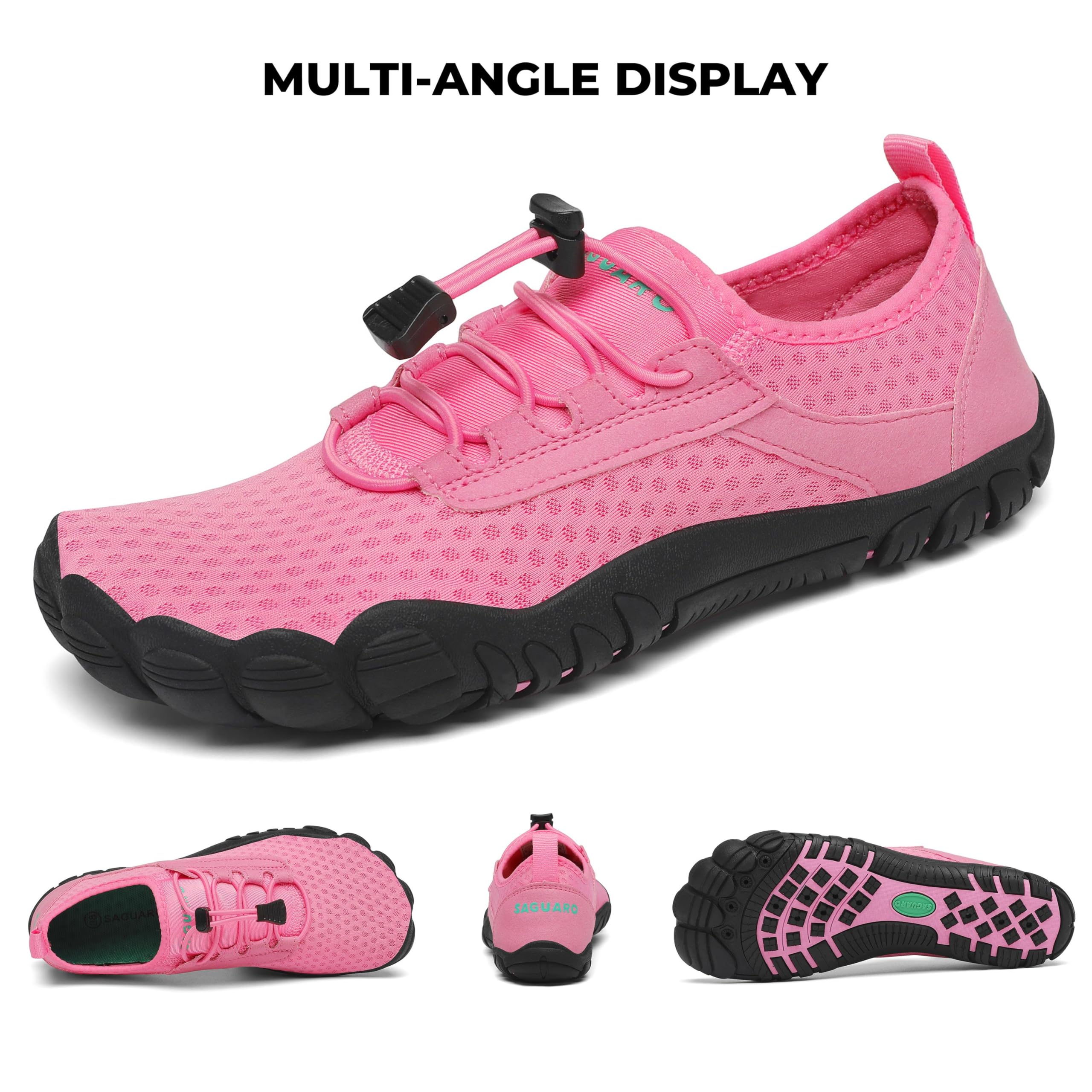 SAGUARO Scarpe da Scoglio Donna Uomo Scarpette da Mare Bagno Spiaggia Water Shoes per Immersione Nuotare Acquatico