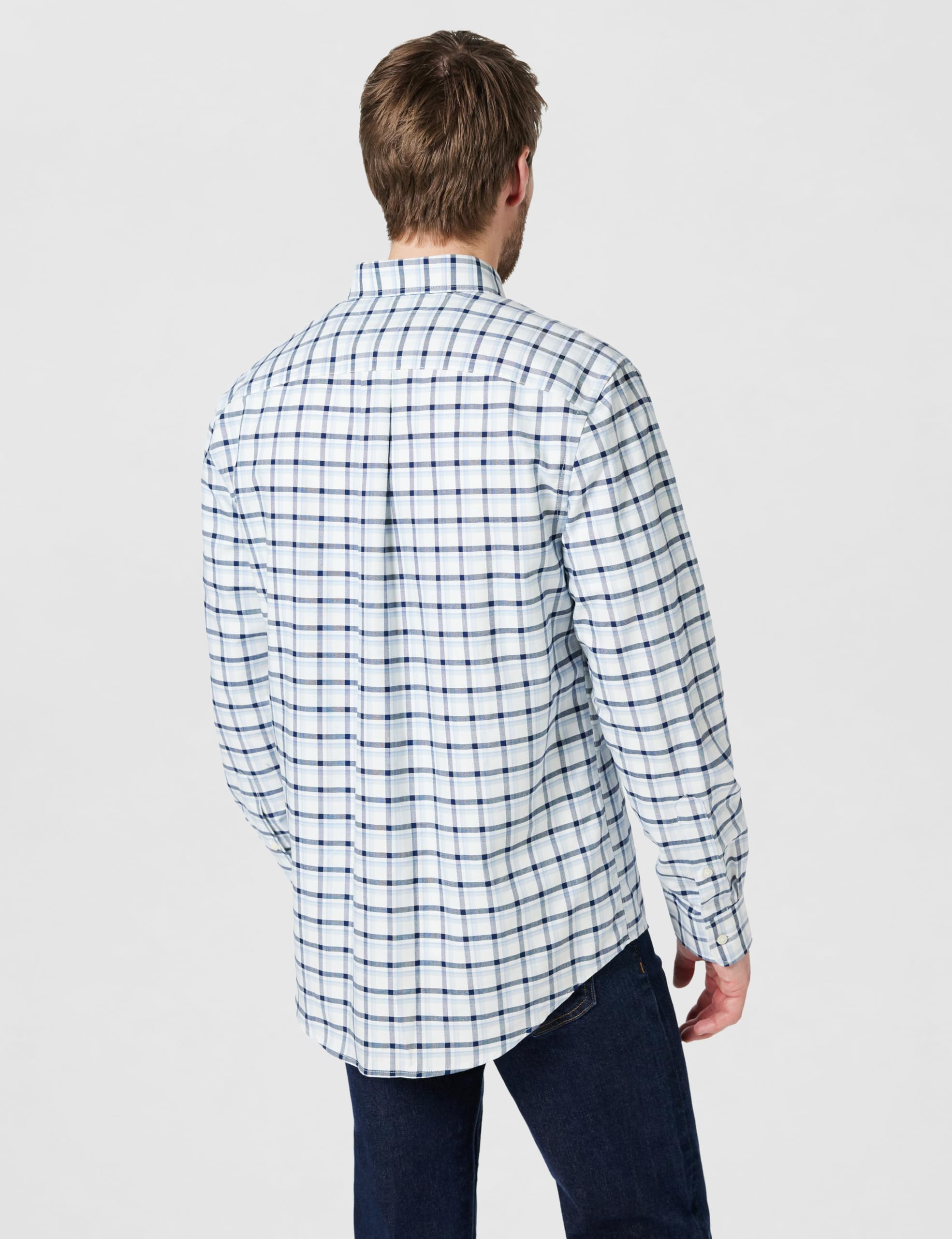 Tommy Hilfiger Herren Hemd Heritage Oxford Easy Check Regular Fit