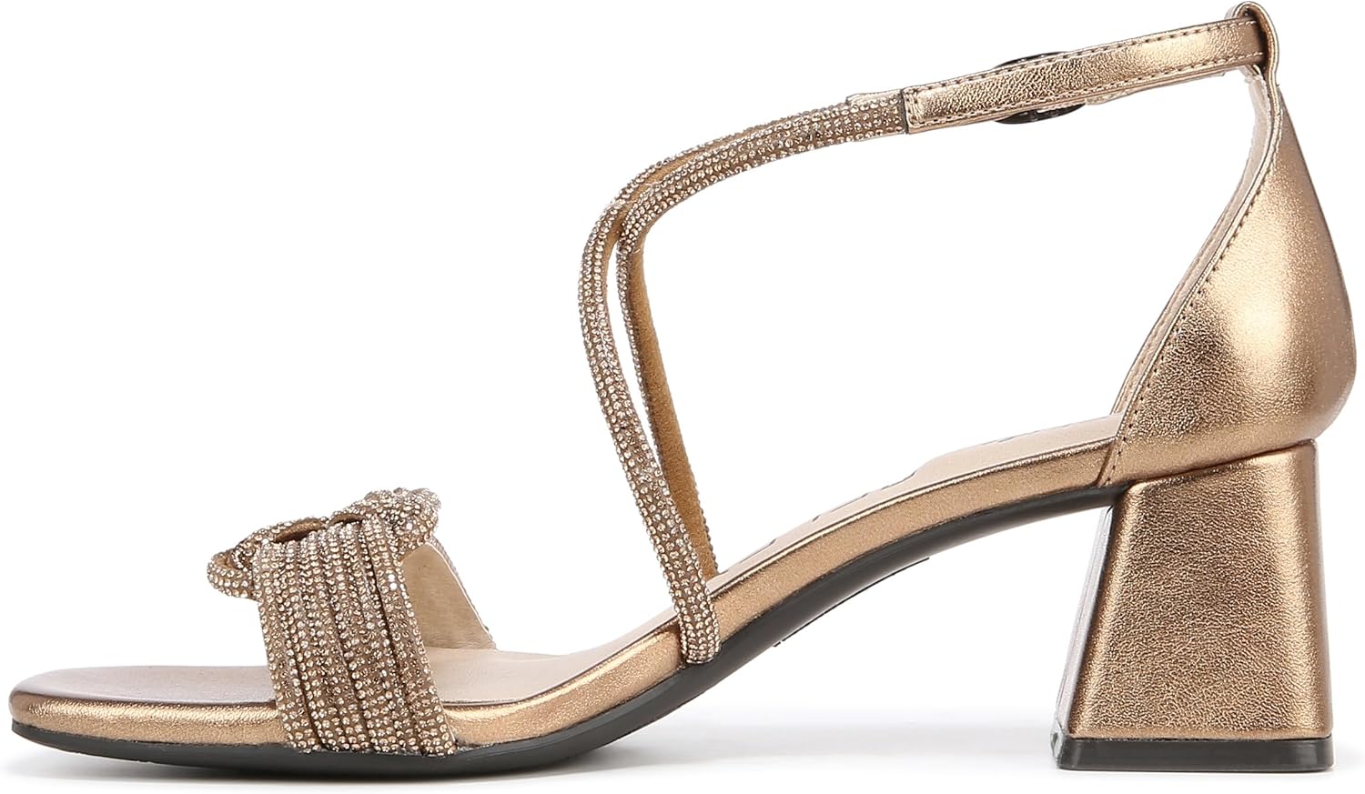 LifeStride womens Captivate Strappy Block Heel Dress Sandals - Image 9