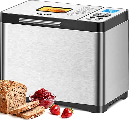 KBS 19-in-1 Programmable Bread Maker, 2LB Bread Machine with Healthy