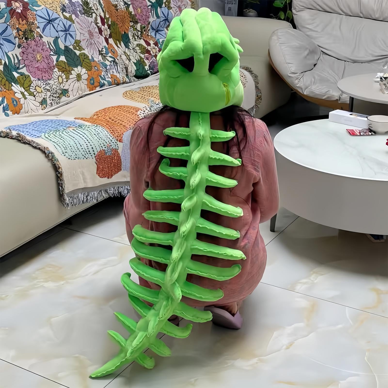 Genérico Costume da dinosauro gonfiabile, per adulti, a tema giurassico, per cosplay, Halloween, festival