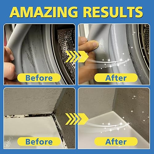 Miniatura 3 de Gel quitamanchas para el hogar, limpiador de manchas resistente, limpieza profunda para carga frontal, sello de lavadora, tiras de refrigerador,