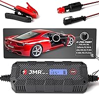 Vista 11 de JMR Cargador de Batería para Ferrari 458 California F12 FF 599 612 F430 Cargador de Goteo Acondicionador Mantenedor