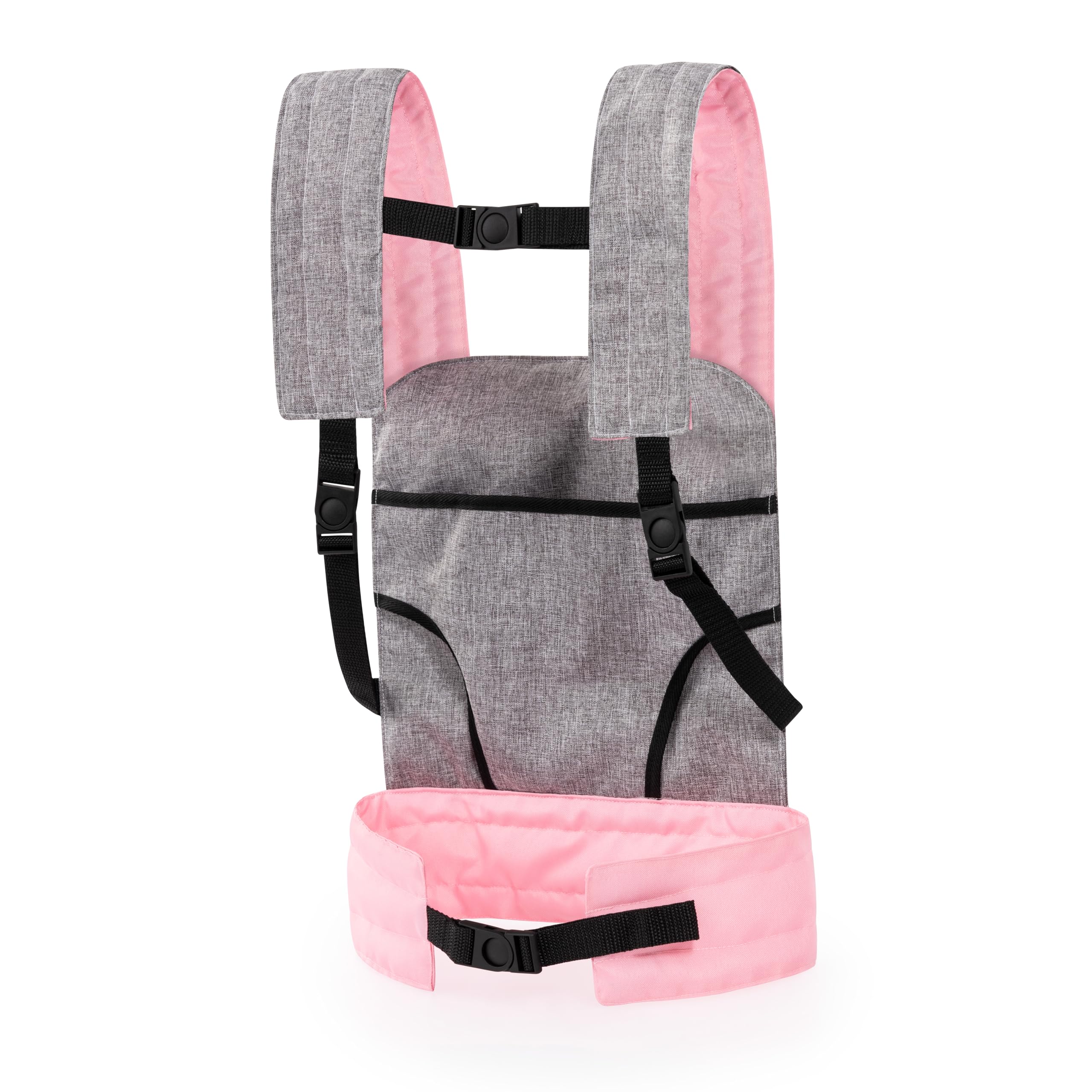 Bayer Design 62233AA Marsupio EasyCarry, Porta Bambola, Portatile Davanti e Dietro, Cinture Imbottite, Seduta Cucita, Accessori per Bambole