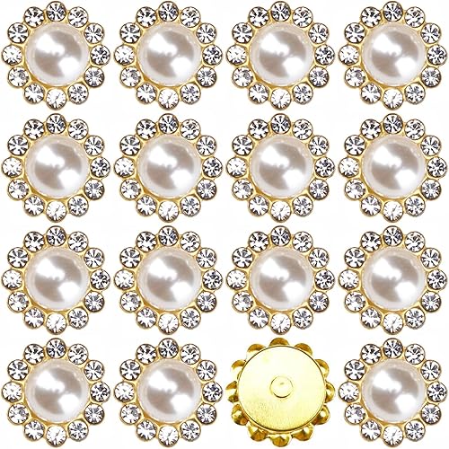 Miniatura 22 de 160 diamantes de imitación para coser de 0.472 pulgadas, base de metal, diamantes de imitación para coser en ropa, zapatos, aretes, cinturón