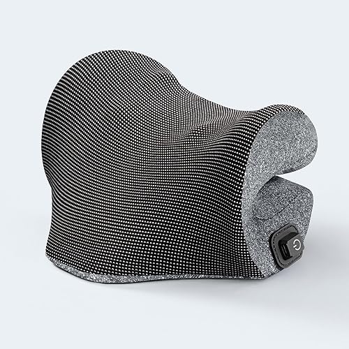 Miniatura 10 de 3s Estirador de Cuello con Calefacción para Alivio del Dolor, Almohadilla Térmica de Grafeno, Dispositivo de Tracción Cervical Neck Cloud Sin Olor,