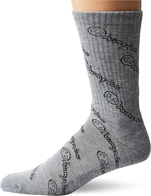 paquete de 3 medias Hollow Script Crew para hombre