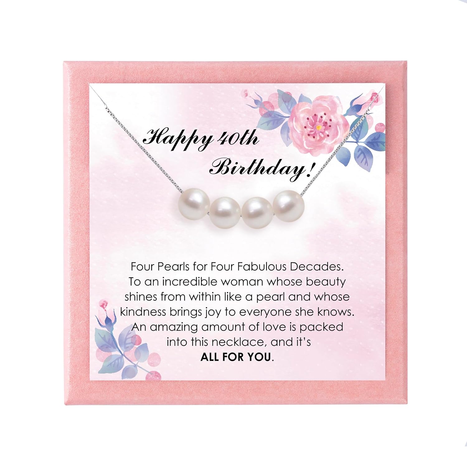 40th Birthday Gifts for Women  Perfect Valentine Day, Mother's Day, Anniversary Gift for 40 Year Old Wife, Daughter, Girlfriend, Friends, or Yourself!
