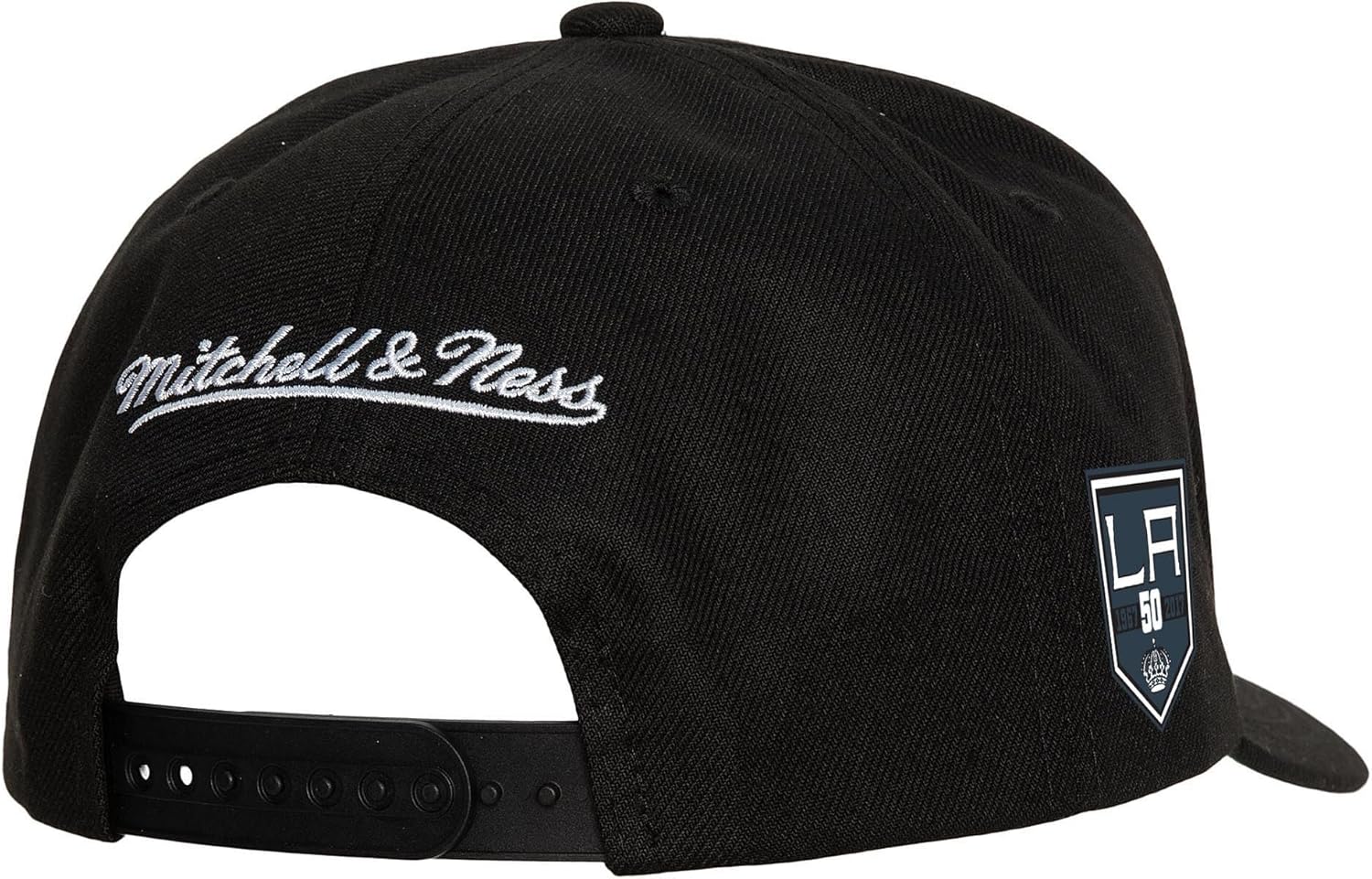 Mitchell & Ness Los Angeles Kings NHL Panda Pro Snapback Hat Cap, Black