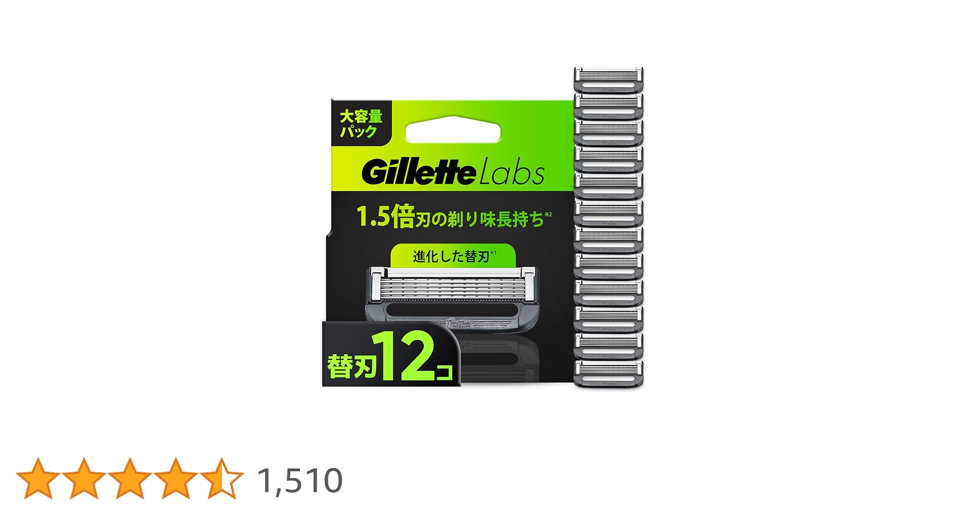 Amazon.co.jp: Gillette 【正規品】 ジレット 髭剃り 替刃 12個