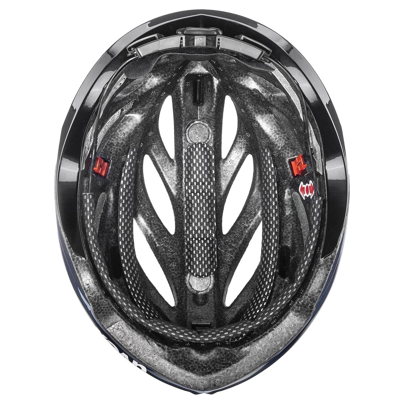 uvex boss race - bezpieczny kask wyczynowy unisex - indywidualna regulacja wielkości - udoskonalona wentylacja - deep space-black - 52-56 cm