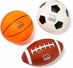 MOLTO | Moltó Sport Ball Set | 3-Piece Set for Children | Football, Basketball & Rugby Toys | Sports Skills Development