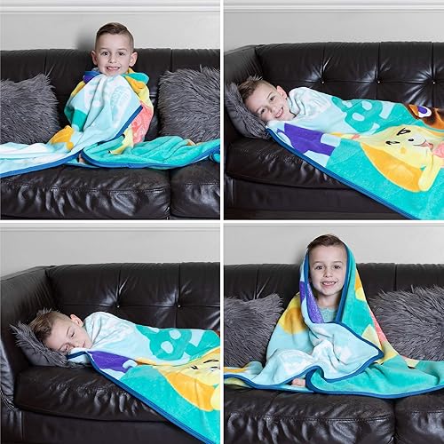 Vista 215 de Franco - Ropa de cama infantil de microfibra súper suave, 46 pulgadas x 60 pulgadas, Spirit Riding Free