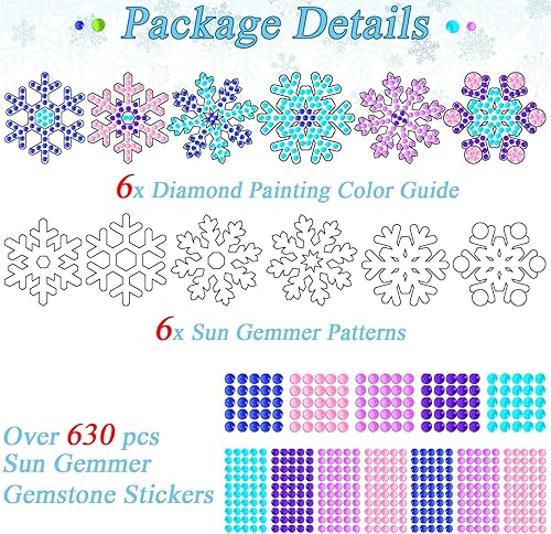 Vista 24 de Qyeahkj Juego de 6 piezas de arte y manualidades de verano, atrapasoles, manualidades fáciles para niños, adolescentes de 4 a 12 años, divertidos