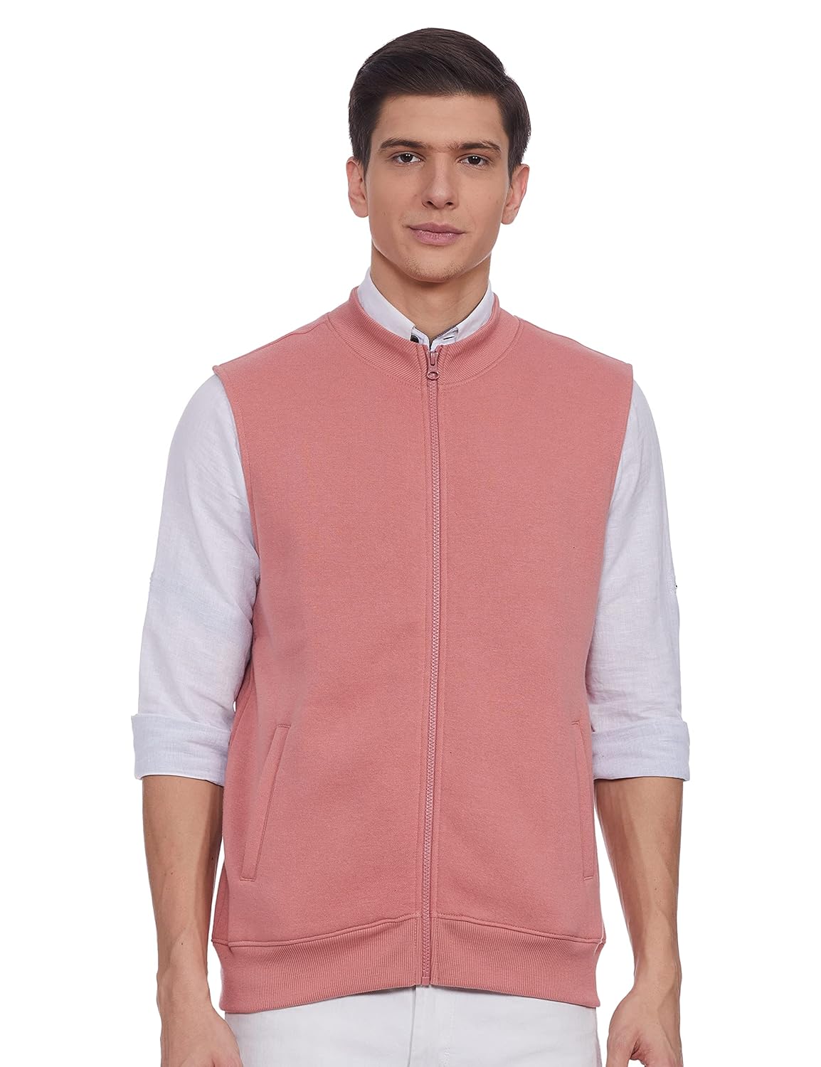 Amazon Brand – Symbol Men’s Cotton Blend Hooded High Neck Standard Length Hoodies Murky Pink M Amazon Brand – Symbol Men’s Cotton Blend Hooded High Neck Standard Length Hoodies Murky Pink M