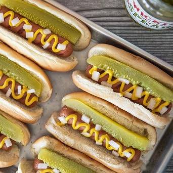 Wickles Pickles Dirty Dill Spears (6 Pack) - Hot Pickles - Kosher Dill Spears - Extra Dirty, Super Spicy, Wickedly Delicious (24 oz. Jars)