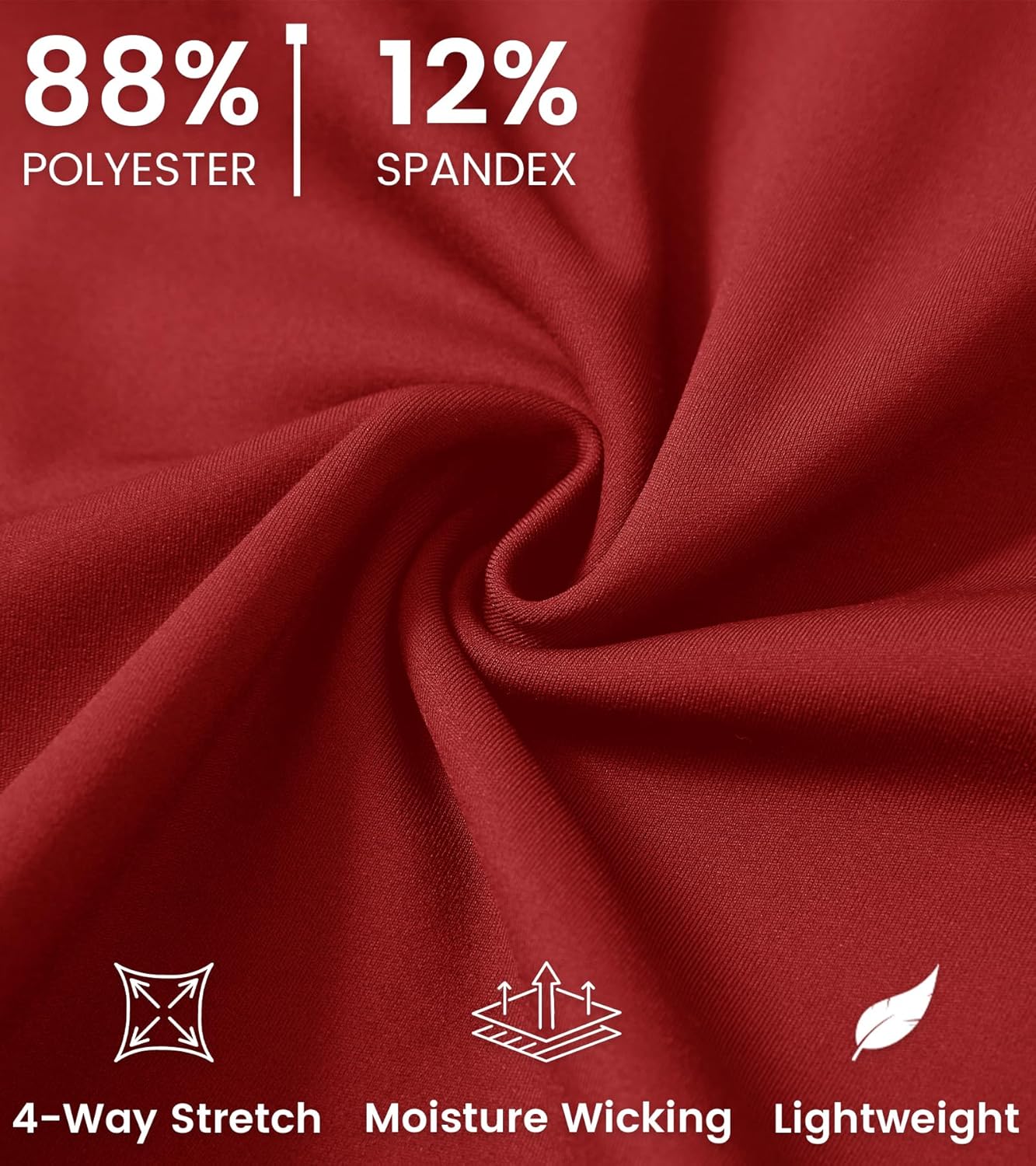 M MAELREG Quarter Zip Pullover Men Moisture Wicking Fleece lined Dry Fit Mock Neck Golf 1/4 Zip Pullover Mens Sweatshirt - Image 5