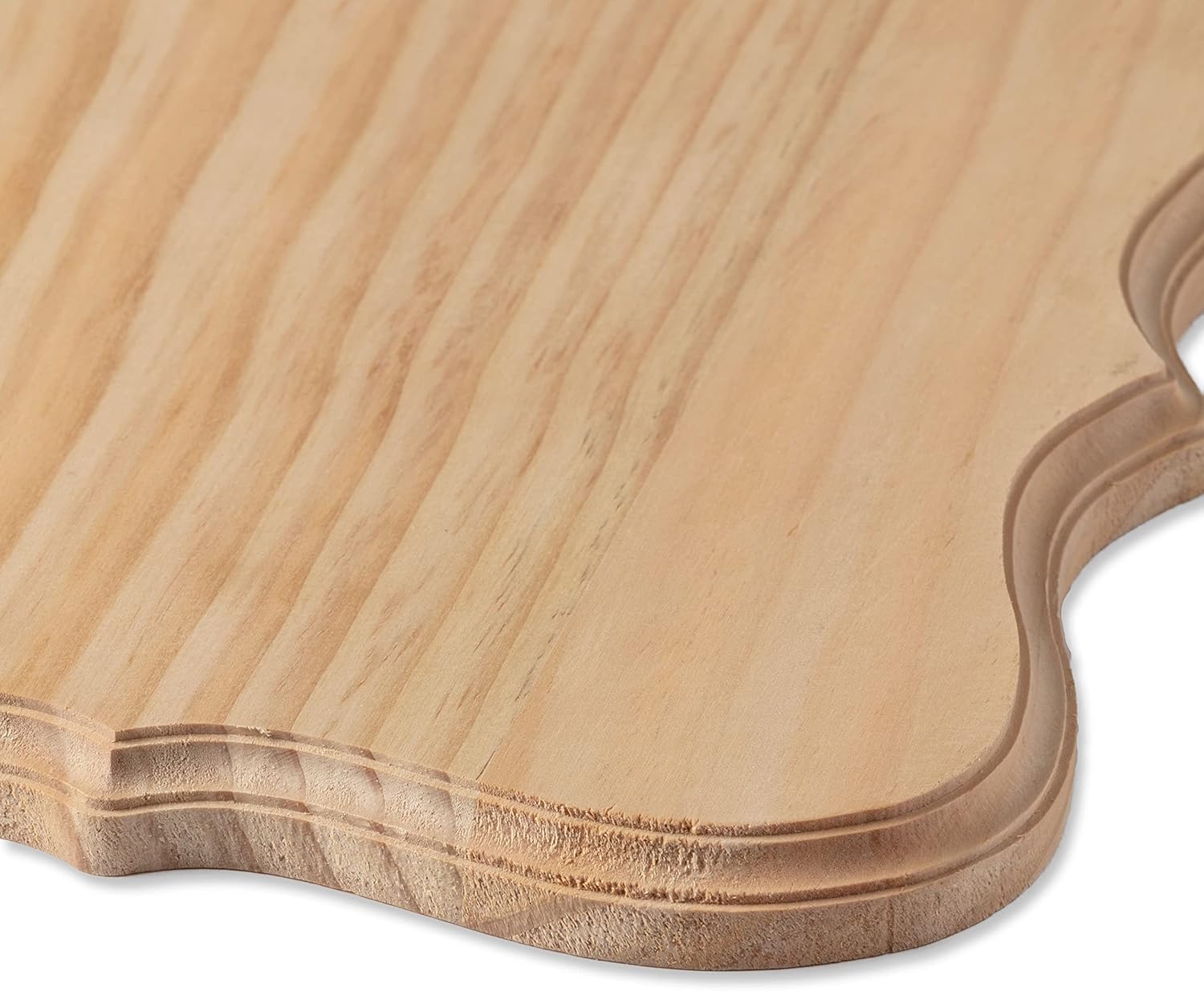 Make Market 12" x 9" Beveled Wood Parenthesis Plaque, 8 Pack