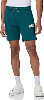 شورت رياضي نيو سوفت للرجال من جاك اند جونز, أسود، قطن إسباندكس، XXL