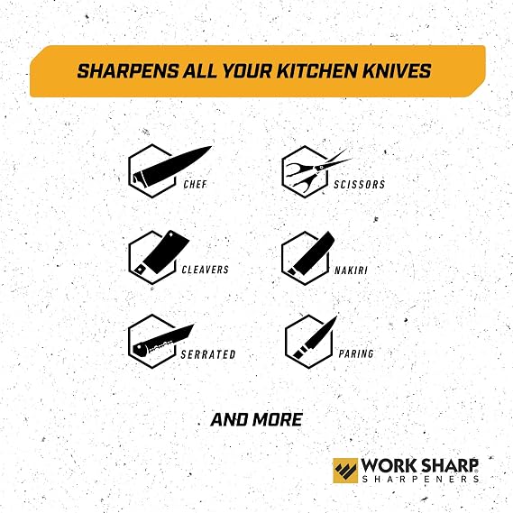 Work Sharp Professional Electric Culinary E5 Kitchen Knife Sharpener